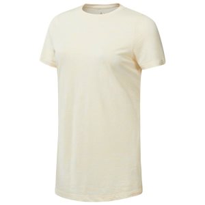 Reebok Short Sleeve T Shirt Damen - Beige - DE 654-JYE